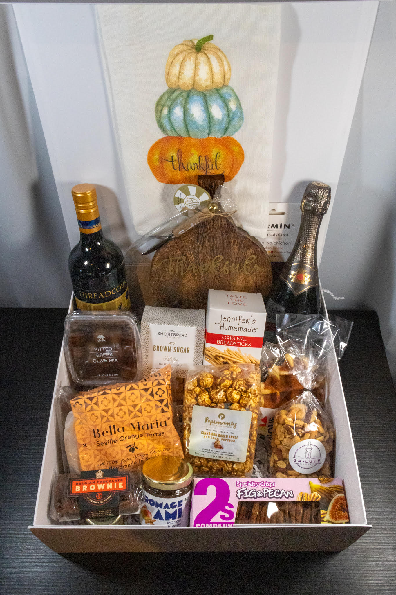 Thanksgiving Wine Box